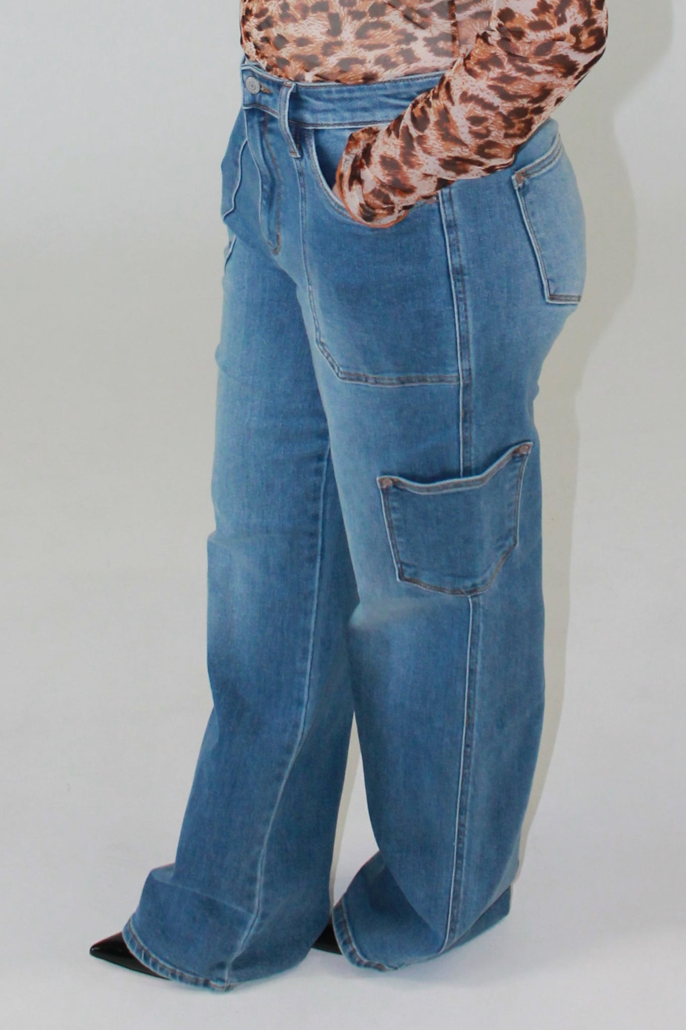 JUDY BLUE HW 90's Straight