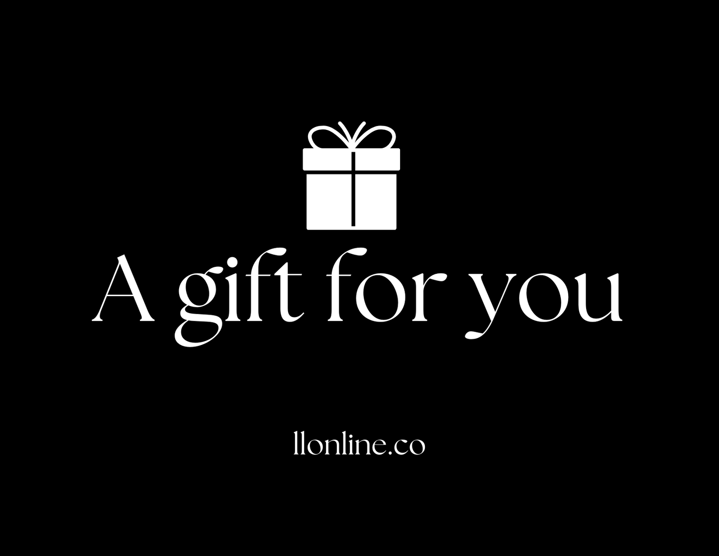 L + L online e-GIFT CARD